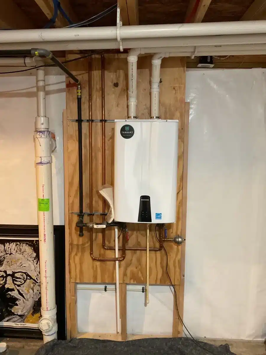Tankless water heater installation in Pittsburgh, PA